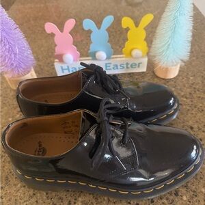 Dr. Martens Black Patent Leather Dress Shoes